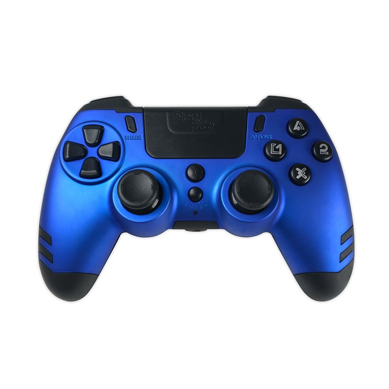 Manette sans Fil Steelplay Slim Pack pour PS4 PS3 et PC Or