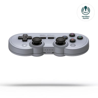 8BitDo SN30 Pro Gamepad effetto Hall grigio