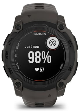 Garmin Instinct E 2,18 cm [0.86] MIP 40 mm Digitale 166 x 166 Pixel Nero GPS [satellitare] (Garmin Instinct E - sort fiberforst?rk)
