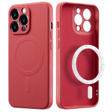 imoshion Coque Couleur avec MagSafe pour Apple iPhone 13 Pro - Dusty Rose