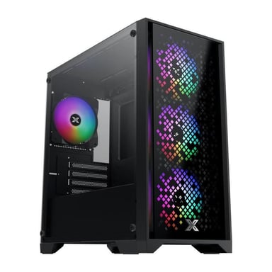 Case senza alimentatore - XIGMATEK NYX II - Mini tower - Formato M-ATX - Nero