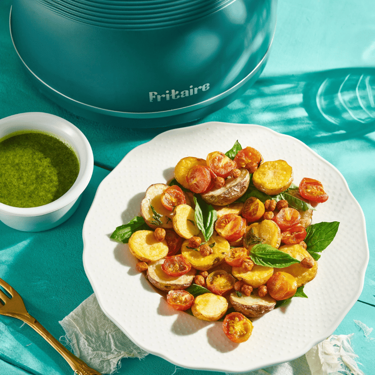 Fritaire Glass Bowl Air Fryer Green - Neuf