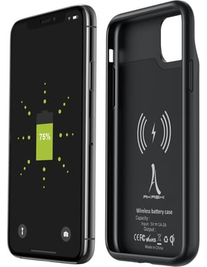 Cover per iPhone 11 Pro Protezione Rigida 2 in 1 Batteria 3500mAh