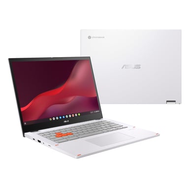 ASUS Chromebook Vibe CX34 Flip CX3401FBA-N90005 laptop Intel® Core™ i3 i3-1215U 35,6 cm (14'') Écran tactile WUXGA 8 Go LPDDR4x-SDRAM 128 Go SSD Wi-Fi 6E (802.11ax) ChromeOS Blanc