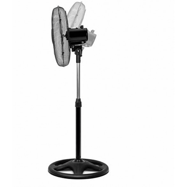 Montreal - Ventilador de pedestal Ufesa, negro