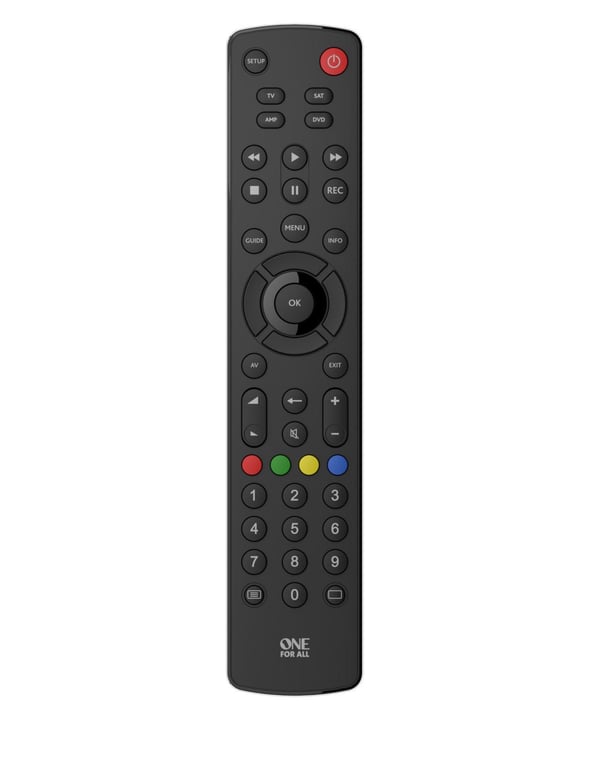 ONE FOR ALL URC 1240 Télécommande 4 en 1 TV / DVD Blu Ray / Décodeur / Home cinéma Audio - vue 1