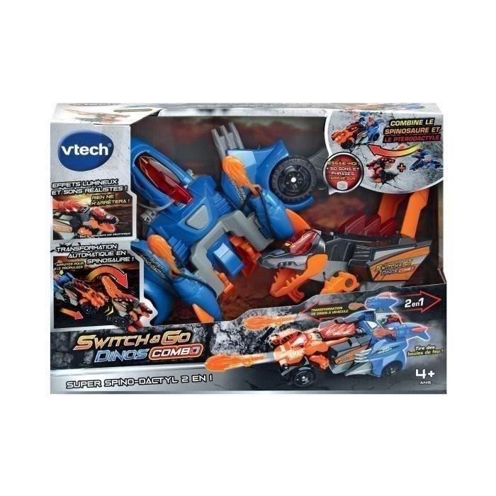 VTECH SWITCH & GO COMBO SUPER SPINO DACTYL 2 EN 1 - vue 2