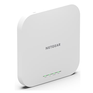 NETGEAR Insight Cloud Managed WiFi 6 AX1800 Dual Band Access Point (WAX610) 1800 Mbit/s Blanco Energía sobre Ethernet (PoE)