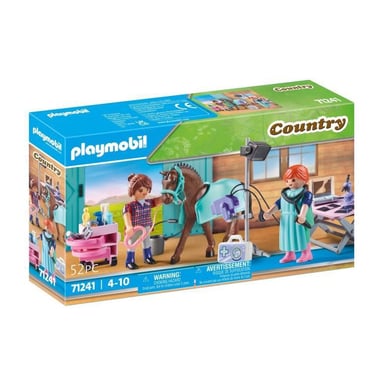 PLAYMOBIL - 71241 - País - Veterinario equino