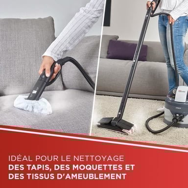 Polti Eco Pro 3.0 Nettoyeur vapeur traineau 2 L 2000 W Noir, Blanc