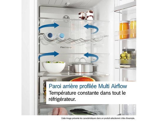 Bosch Réfrigérateur combiné 60cm acier brossé KGN392XCF - vue 5