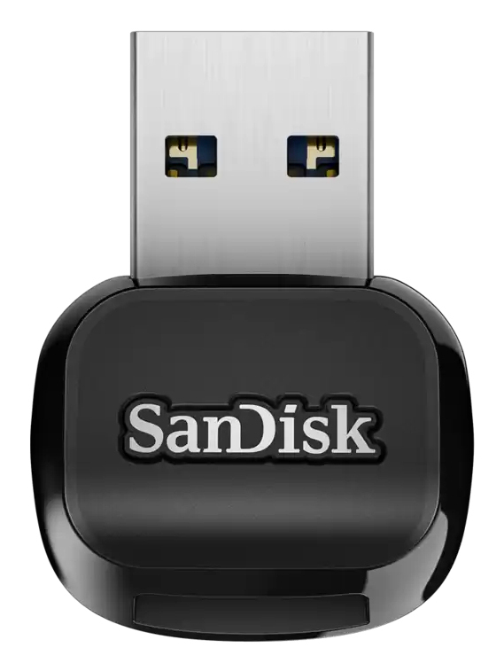 SanDisk SDDR-B731-GN6NN lecteur de carte mémoire USB 3.2 Gen 1 (3.1 Gen 1) Type-A Noir - Neuf