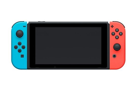 Switch & Mario & Lapins Crétins - console de jeux portables 15,8 cm (6.2'') 32 Go Écran tactile Wifi Bleu, Gris, Rouge