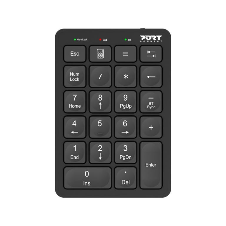 Pavé Numérique Port Designs – Bluetooth Rechargeable, 22 Touches - vue 4