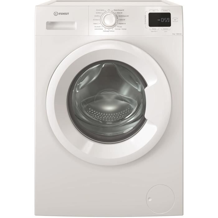 INDESIT Lave linge Frontal IMW862MYTIMEFR - vue 4