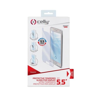 Celly EASYUNI55 protector de pantalla o trasero para teléfono móvil Universal 1 pieza(s)