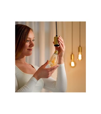 WiZ Connected lampadina Edison vintage bianco variabile E27 50W