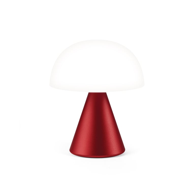 LEXON - Lampe LED Portable Medium - MINA M (ROUGE)