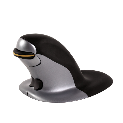 Souris Fellowes Penguin – Ambidextre, Laser, RF sans fil, 1200 DPI