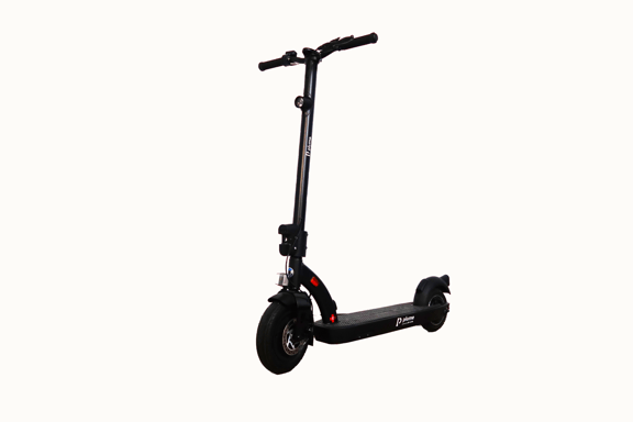 LIVOO MOBI100 - Trottinette adulte noir & bleu - Pliable - Ultra légère -  Matière Alu - Suspension avant - Grandes roues