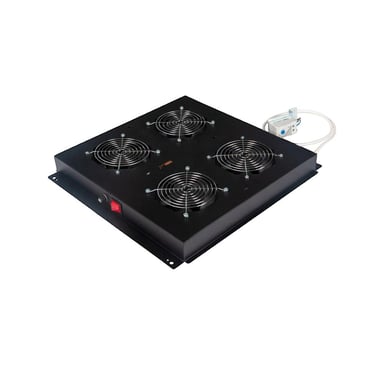 Ventilateur de toit Roline 19 pouces 4 ventilateurs noir