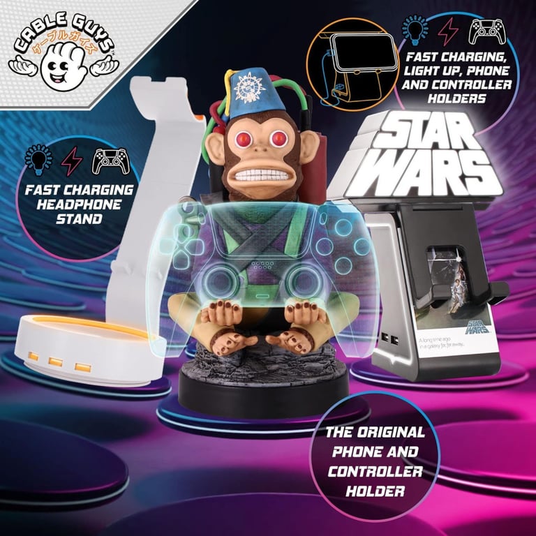 Support Hula Stitch Cable Guys La Figurine - vue 4