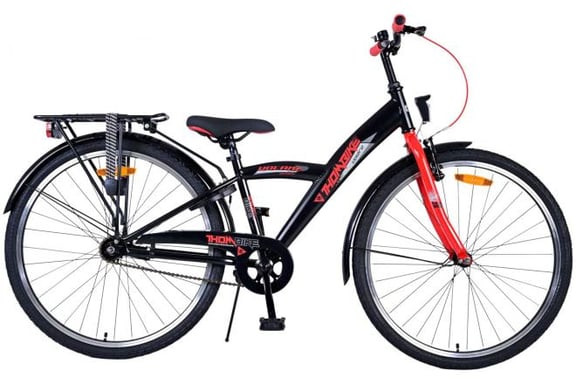 Bicicletta Volare 22612 66 cm (26'') Nero, Rosso