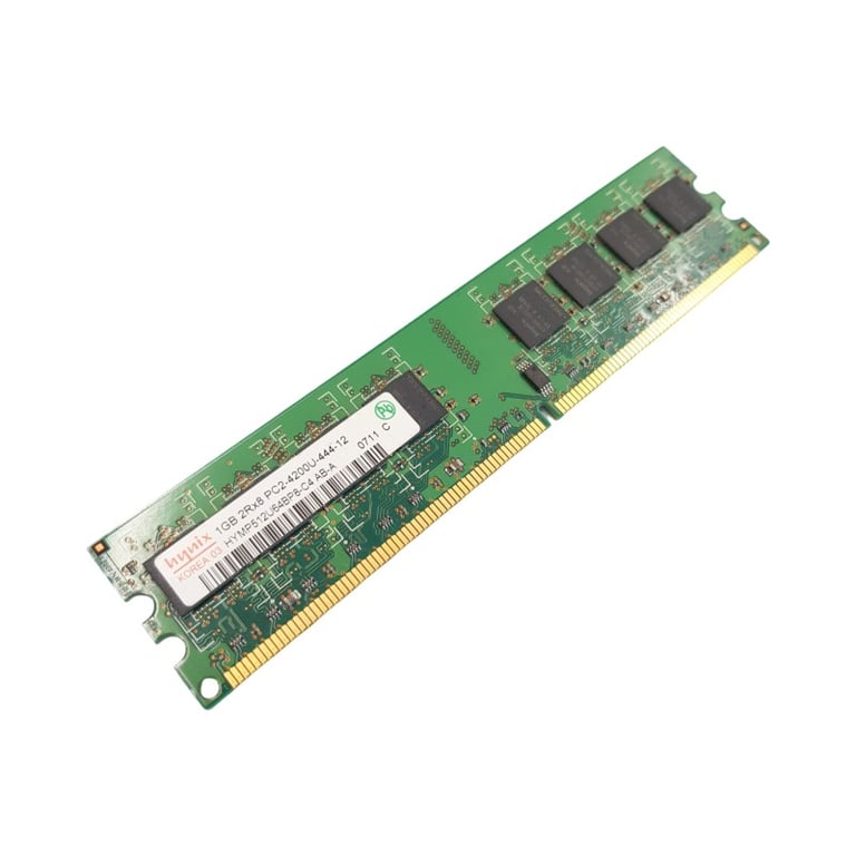 1Go RAM DDR2 HYMP512U64BP8 C4 DIMM PC2 2Rx8 Très bon état - vue 2