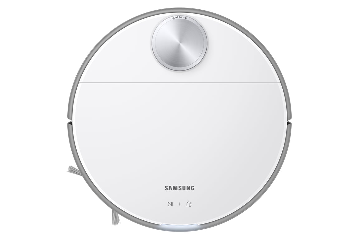 Samsung VR8500T robot aspirateur 0,3 L Sans sac Blanc