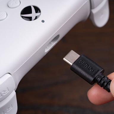 8Bitdo Ultimate Bianco USB Controller di gioco Analogico/Digitale Android, Xbox