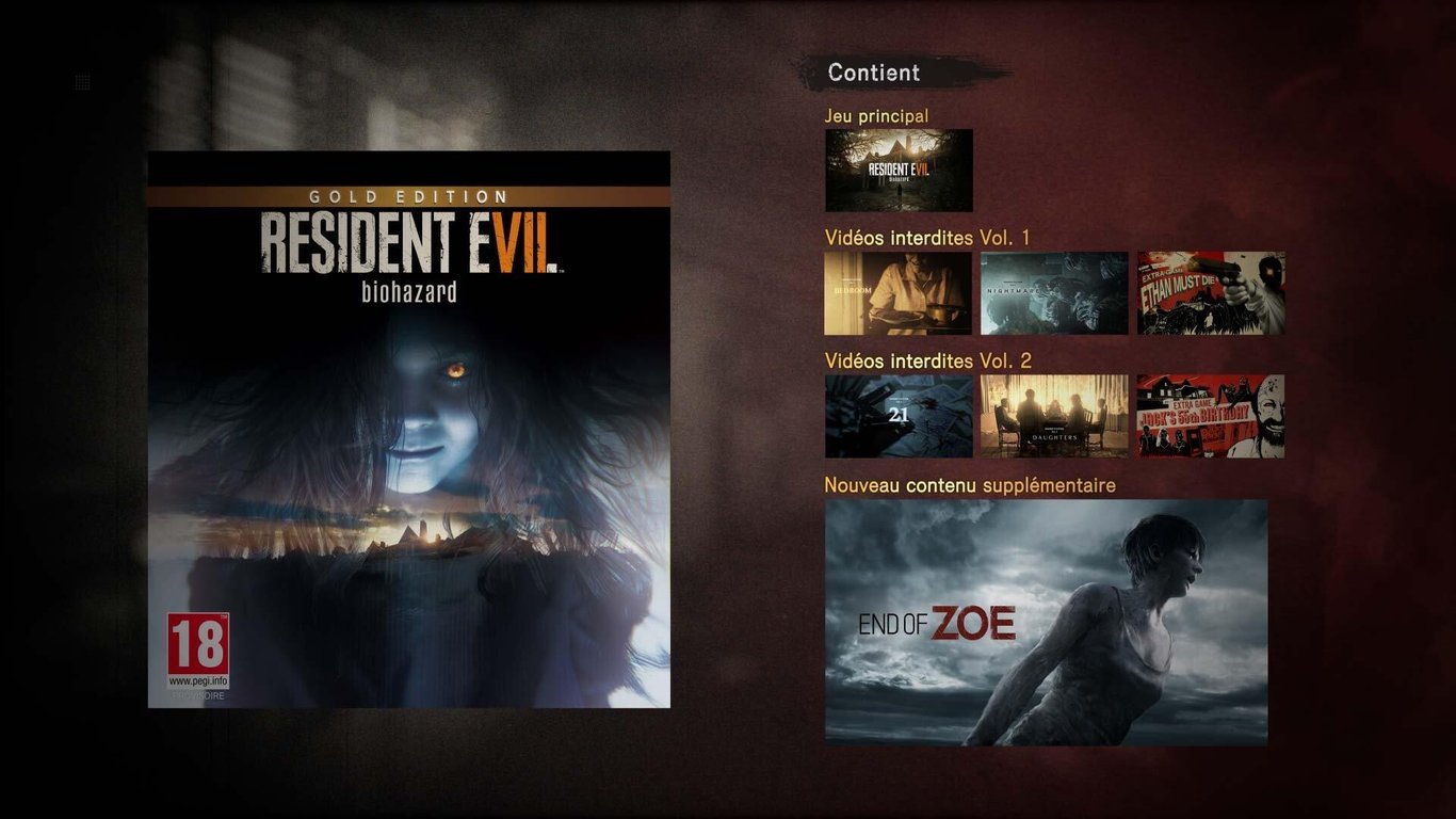 RESIDENT EVIL 7 GOLD EDITION PS5