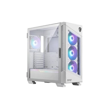 MSI MPG VELOX 100R Carcasa blanca para PC de juegos con refrigeración eficaz