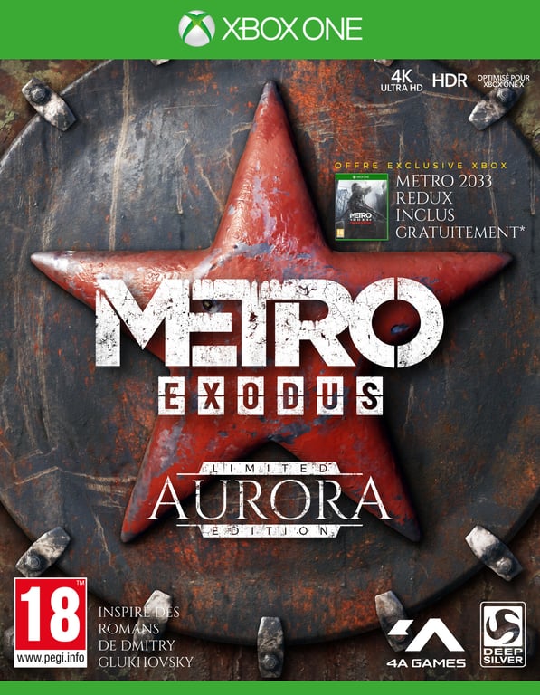 Metro Exodus Aurora Edition Limitée Xbox One Neuf - vue 1