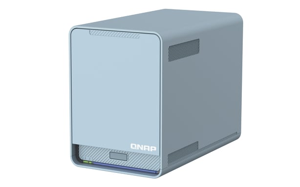 QNAP QMiroPlus-201W NAS Desktop Intel® Celeron® J4125 4Gb DDR4 0Tb QNAP Turbo System Blu