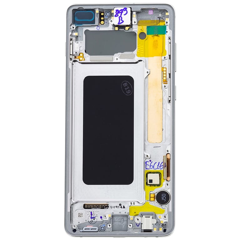 Bloc Complet pour Samsung Galaxy S10 Plus Écran LCD Vitre Tactile Blanc - Neuf