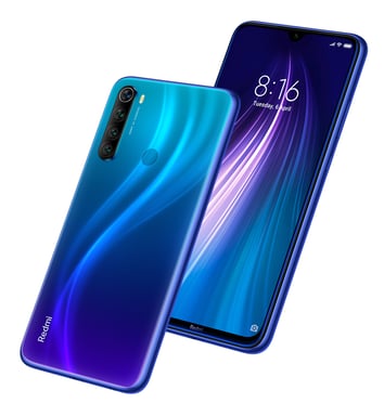 Redmi Note 8 64 Go, Bleu