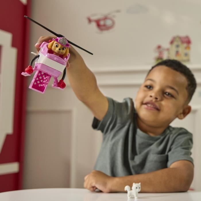 Figurines et véhicule Paw Patrol Pat’Patrouille Fire Rescue Stella - vue 3