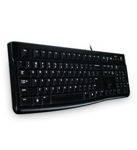 Logitech Keyboard K120 for Business clavier Bureau USB QWERTZ Suisse Noir - Neuf