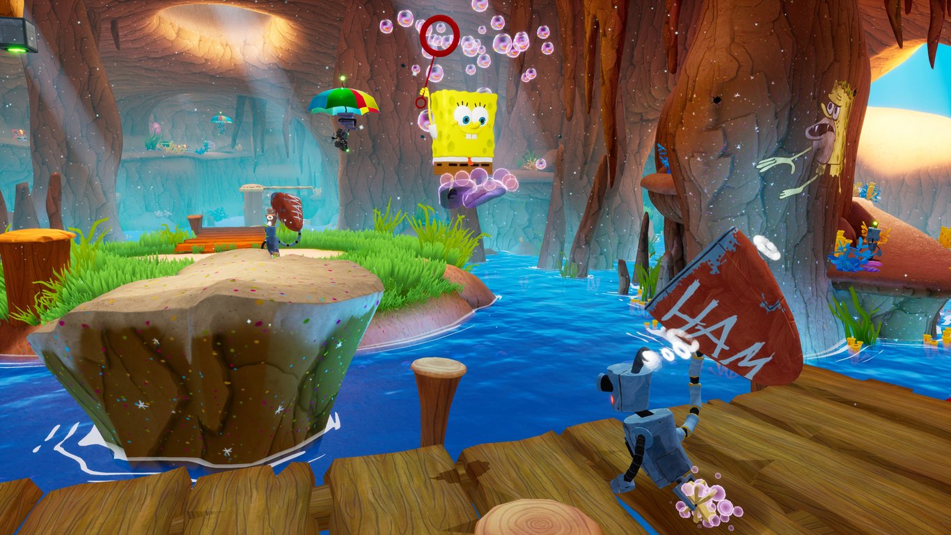 Spongebob Squarepants : Battle For Bikini Bottom Rehydrated Ps4 - vue 4