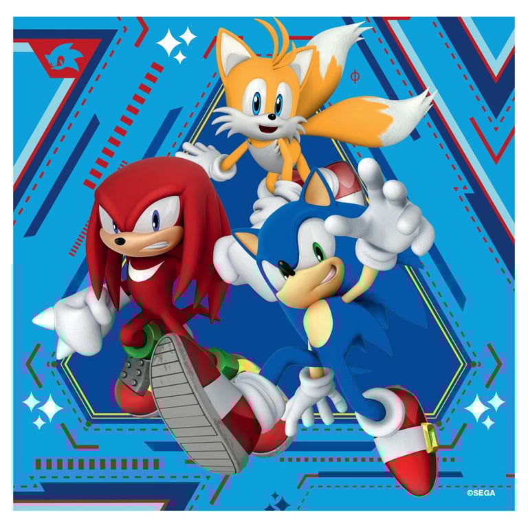 Puzzles 3x49 pièces : Sonic Ravensburger France - vue 5