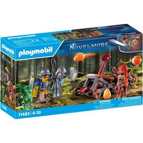 Aventurez vous avec le Coffret PLAYMOBIL Chevaliers et Catapulte Neuf - vue 1
