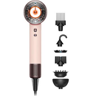 Secador de pelo Dyson Supersonic Nural BETF 1600 W Rosa Cerámica