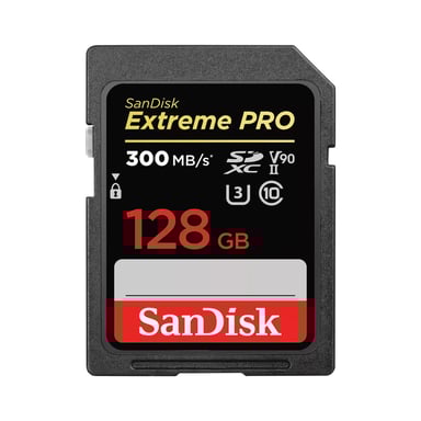 SanDisk Extreme PRO 128GB SDXC UHS-II Classe 10
