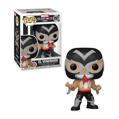 Figurine Funko Pop! Marvel - Lucha Libre Edition : El Venenoide