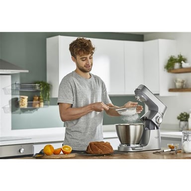 Kenwood Food Processor KVL85 004SI Kenwood004SI Kenwood 004SI Titanium Chef Baker XL silver (KVL85.004SI)