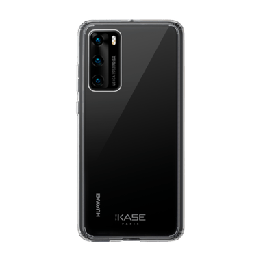 Coque hybride invisible pour Huawei P40, Transparent