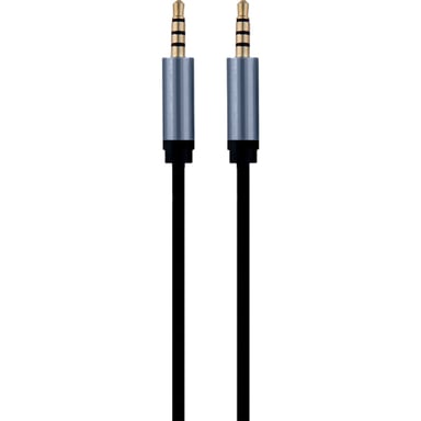 BigBen Connected Cable de audio jack de 3,5 mm a jack de 3,5 mm de 1,5 m Negro