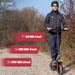 Trottinette électrique EBOOST GO – 50 km d'autonomie, vitesse max 25 km/h, roues 10 pouces offroad