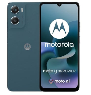 moto g06 power (4G) 64 Go, Bleu - Neuf