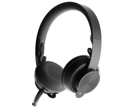 Logitech Zone Plus Casque Sans fil Arceau Bureau/Centre d'appels Graphite - vue 5